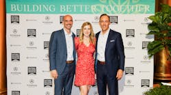 From left: Dr. Joseph Allen; Aileen Fuchs of the National Building Museum; and Mark Hershey of AWI. From left: Dr. Joseph Allen; Aileen Fuchs of the National Building Museum; and Mark Hershey of AWI.