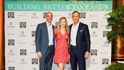 From left: Dr. Joseph Allen; Aileen Fuchs of the National Building Museum; and Mark Hershey of AWI. From left: Dr. Joseph Allen; Aileen Fuchs of the National Building Museum; and Mark Hershey of AWI.