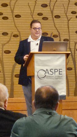 Cika spoke on new code changes in late September at the ASPE Tech Symposium in Bellevue WA. Cika spoke on new code changes in late September at the ASPE Tech Symposium in Bellevue WA.