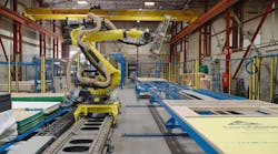 Automation of framed walls and post processing including drywall installation. Automation of framed walls and post processing including drywall installation.