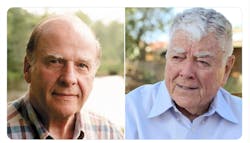 Gaylord Nelson (left), and Pete McCloskey Jr. Gaylord Nelson (left), and Pete McCloskey Jr.