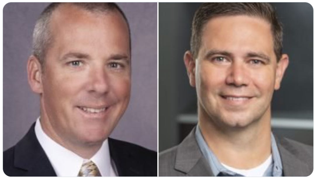 Voisinet (left), and Kilmartin.