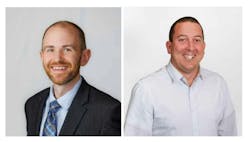 Cory Kniepp (left) is the director of strategic planning and marketing operations, and Patrick Hogg is the senior marketing director of industrial OEMs and distribution. Cory Kniepp (left) is the director of strategic planning and marketing operations, and Patrick Hogg is the senior marketing director of industrial OEMs and distribution.