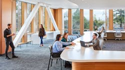 The LEED Platinum Sunnyvale City Hall in California. The LEED Platinum Sunnyvale City Hall in California.