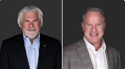 Gary Moore (left), and Mark Gilbert Gary Moore (left), and Mark Gilbert