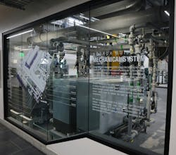 Most parts of the VRF solution are on display for students at the Noorda Engineering Applied Science & Technology Building. Most parts of the VRF solution are on display for students at the Noorda Engineering Applied Science & Technology Building.