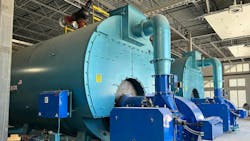 The expansion called for four 1,500-HP Mohican firetube boilers. The expansion called for four 1,500-HP Mohican firetube boilers.