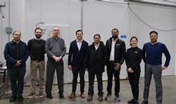 Members of the Lennox team who developed the commercial cold climate heat pump rooftop unit, the first to complete DOE laboratory validation for commercial unitary equipment 15 tons and larger. Members of the Lennox team who developed the commercial cold climate heat pump rooftop unit, the first to complete DOE laboratory validation for commercial unitary equipment 15 tons and larger.