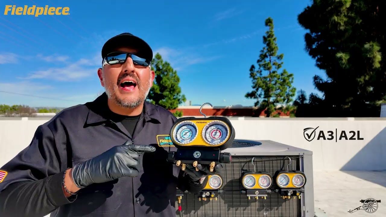 Fieldpiece Refrigerant Analog Gauges &ndash; Durable, A2L Ready & Built for the Field