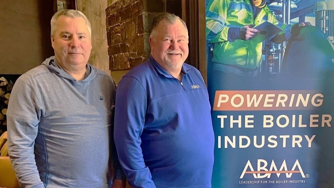 From left, Jim Lieskovan and Larry Day.